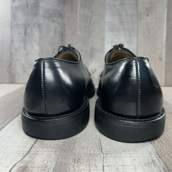 Allen Edmonds Kennett Men's Oxford Split Toe Derby Leather Black Size 9 D 9504 - Picture 10 of 16